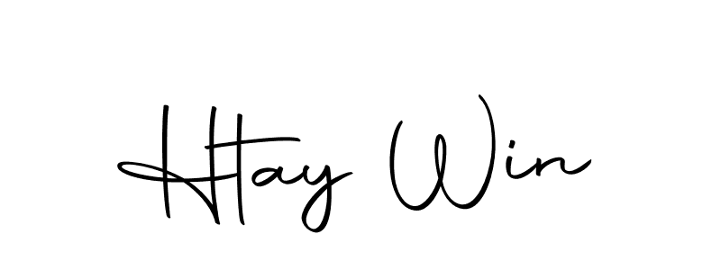 Create a beautiful signature design for name Htay Win. With this signature (Autography-DOLnW) fonts, you can make a handwritten signature for free. Htay Win signature style 10 images and pictures png