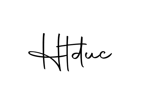 How to make Htduc signature? Autography-DOLnW is a professional autograph style. Create handwritten signature for Htduc name. Htduc signature style 10 images and pictures png