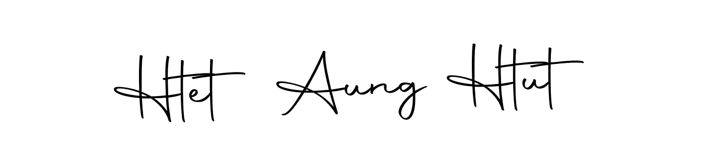 Use a signature maker to create a handwritten signature online. With this signature software, you can design (Autography-DOLnW) your own signature for name Htet Aung Htut. Htet Aung Htut signature style 10 images and pictures png