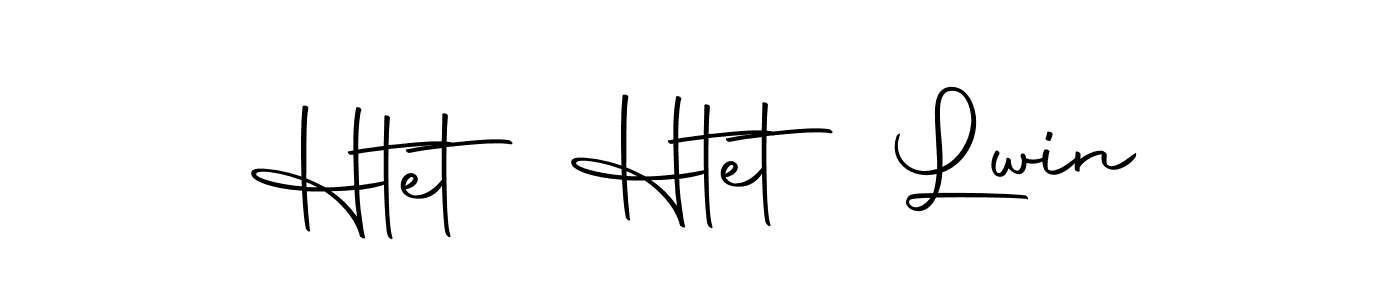 Also we have Htet Htet Lwin name is the best signature style. Create professional handwritten signature collection using Autography-DOLnW autograph style. Htet Htet Lwin signature style 10 images and pictures png