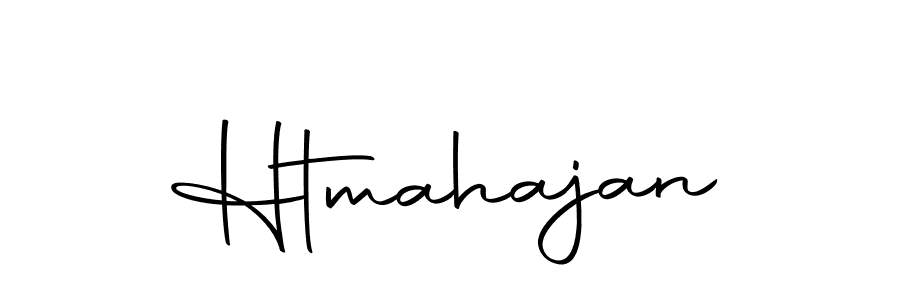 Design your own signature with our free online signature maker. With this signature software, you can create a handwritten (Autography-DOLnW) signature for name Htmahajan. Htmahajan signature style 10 images and pictures png