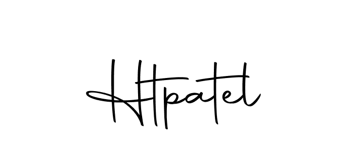 Make a beautiful signature design for name Htpatel. With this signature (Autography-DOLnW) style, you can create a handwritten signature for free. Htpatel signature style 10 images and pictures png