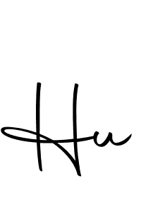 Make a beautiful signature design for name Hu. Use this online signature maker to create a handwritten signature for free. Hu signature style 10 images and pictures png