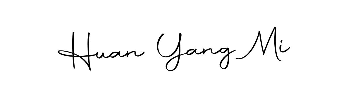 The best way (Autography-DOLnW) to make a short signature is to pick only two or three words in your name. The name Huan Yang Mi include a total of six letters. For converting this name. Huan Yang Mi signature style 10 images and pictures png