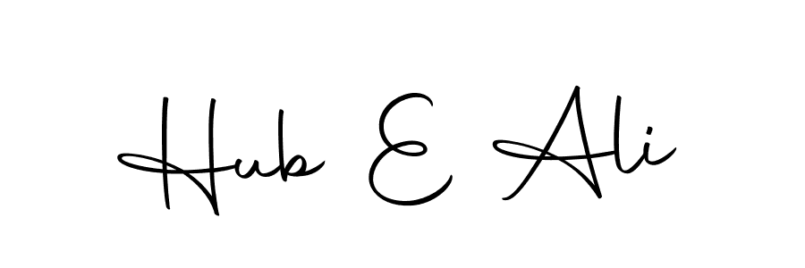 How to Draw Hub E Ali signature style? Autography-DOLnW is a latest design signature styles for name Hub E Ali. Hub E Ali signature style 10 images and pictures png