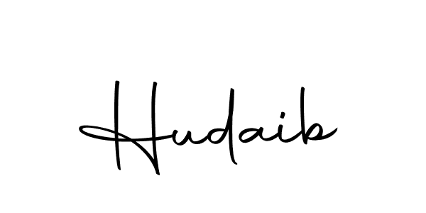 Design your own signature with our free online signature maker. With this signature software, you can create a handwritten (Autography-DOLnW) signature for name Hudaib. Hudaib signature style 10 images and pictures png