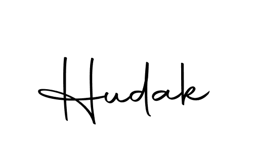 Make a beautiful signature design for name Hudak. Use this online signature maker to create a handwritten signature for free. Hudak signature style 10 images and pictures png