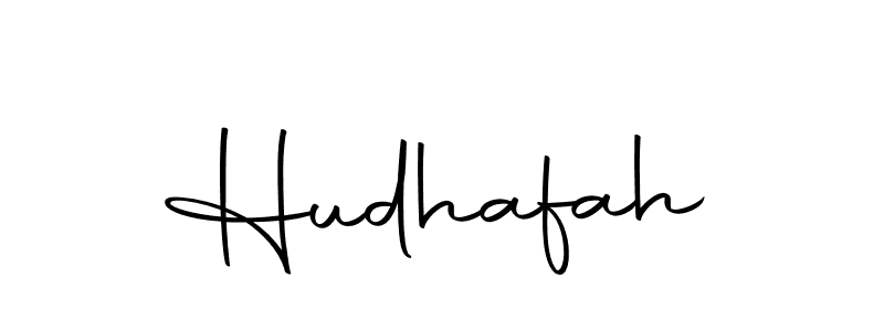 You can use this online signature creator to create a handwritten signature for the name Hudhafah. This is the best online autograph maker. Hudhafah signature style 10 images and pictures png