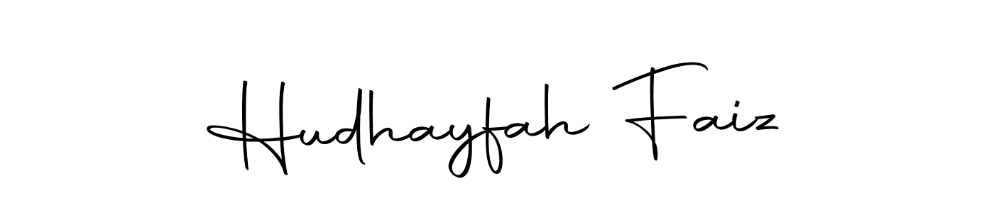 Hudhayfah Faiz stylish signature style. Best Handwritten Sign (Autography-DOLnW) for my name. Handwritten Signature Collection Ideas for my name Hudhayfah Faiz. Hudhayfah Faiz signature style 10 images and pictures png