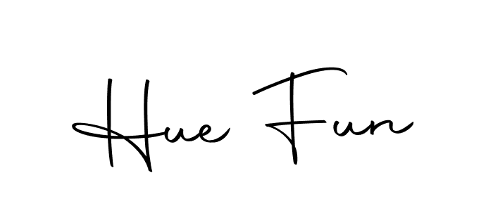 Use a signature maker to create a handwritten signature online. With this signature software, you can design (Autography-DOLnW) your own signature for name Hue Fun. Hue Fun signature style 10 images and pictures png