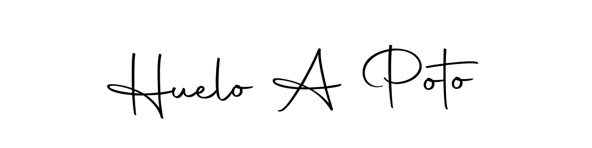 Huelo A Poto stylish signature style. Best Handwritten Sign (Autography-DOLnW) for my name. Handwritten Signature Collection Ideas for my name Huelo A Poto. Huelo A Poto signature style 10 images and pictures png