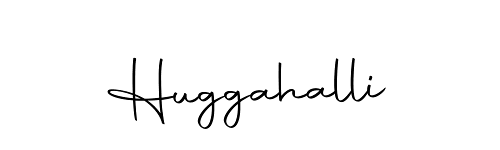 Design your own signature with our free online signature maker. With this signature software, you can create a handwritten (Autography-DOLnW) signature for name Huggahalli. Huggahalli signature style 10 images and pictures png