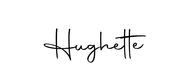 Use a signature maker to create a handwritten signature online. With this signature software, you can design (Autography-DOLnW) your own signature for name Hughette. Hughette signature style 10 images and pictures png