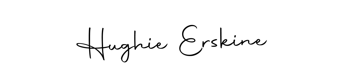 You should practise on your own different ways (Autography-DOLnW) to write your name (Hughie Erskine) in signature. don't let someone else do it for you. Hughie Erskine signature style 10 images and pictures png