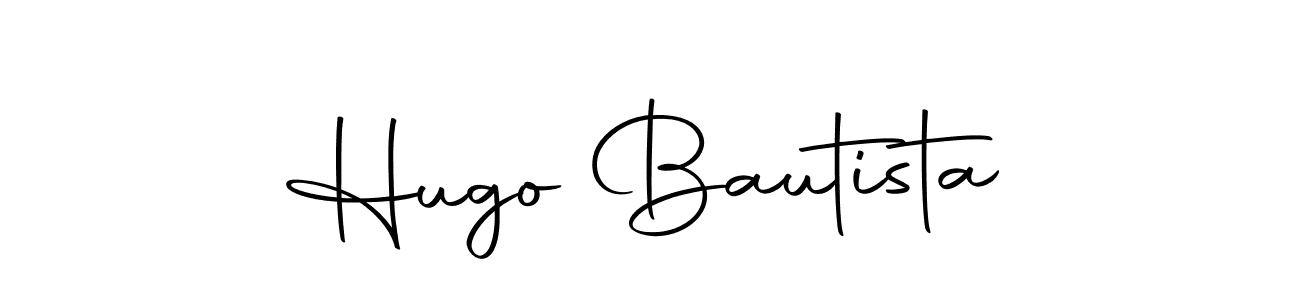 You should practise on your own different ways (Autography-DOLnW) to write your name (Hugo Bautista) in signature. don't let someone else do it for you. Hugo Bautista signature style 10 images and pictures png