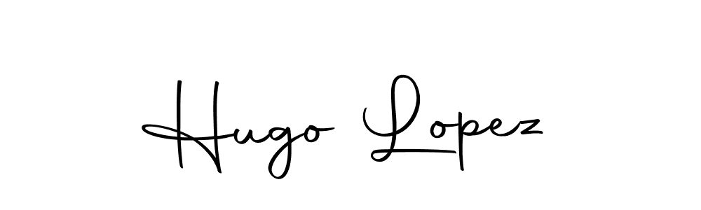 Make a beautiful signature design for name Hugo Lopez. Use this online signature maker to create a handwritten signature for free. Hugo Lopez signature style 10 images and pictures png