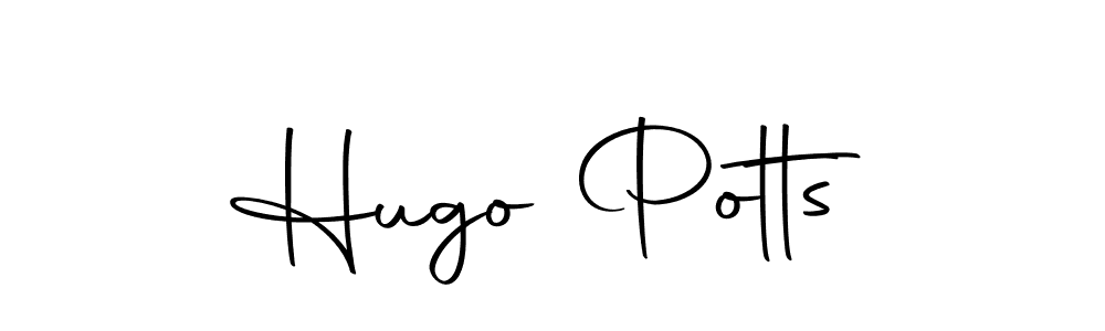 Create a beautiful signature design for name Hugo Potts. With this signature (Autography-DOLnW) fonts, you can make a handwritten signature for free. Hugo Potts signature style 10 images and pictures png