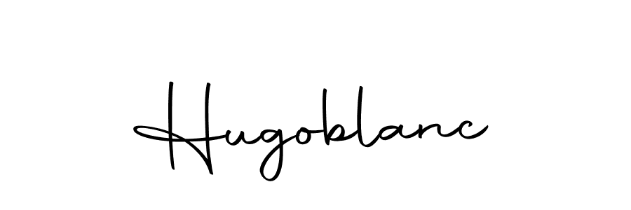 Hugoblanc stylish signature style. Best Handwritten Sign (Autography-DOLnW) for my name. Handwritten Signature Collection Ideas for my name Hugoblanc. Hugoblanc signature style 10 images and pictures png