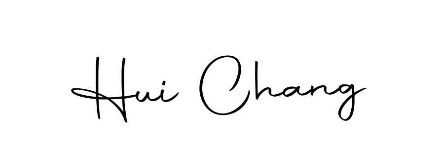 How to make Hui Chang signature? Autography-DOLnW is a professional autograph style. Create handwritten signature for Hui Chang name. Hui Chang signature style 10 images and pictures png