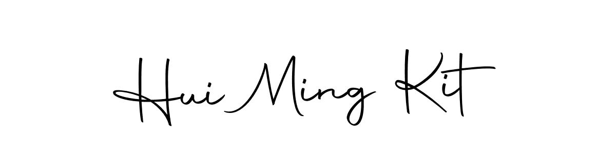 Similarly Autography-DOLnW is the best handwritten signature design. Signature creator online .You can use it as an online autograph creator for name Hui Ming Kit. Hui Ming Kit signature style 10 images and pictures png