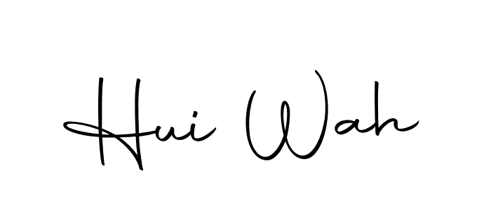 Use a signature maker to create a handwritten signature online. With this signature software, you can design (Autography-DOLnW) your own signature for name Hui Wah. Hui Wah signature style 10 images and pictures png