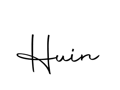 Design your own signature with our free online signature maker. With this signature software, you can create a handwritten (Autography-DOLnW) signature for name Huin. Huin signature style 10 images and pictures png