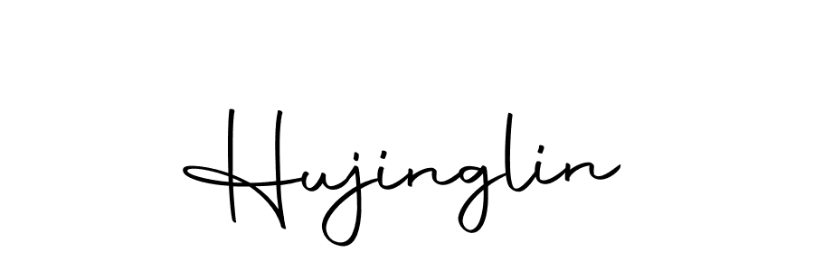 Design your own signature with our free online signature maker. With this signature software, you can create a handwritten (Autography-DOLnW) signature for name Hujinglin. Hujinglin signature style 10 images and pictures png