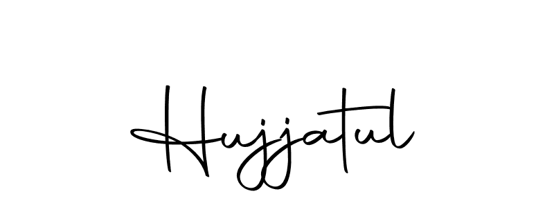 Design your own signature with our free online signature maker. With this signature software, you can create a handwritten (Autography-DOLnW) signature for name Hujjatul. Hujjatul signature style 10 images and pictures png