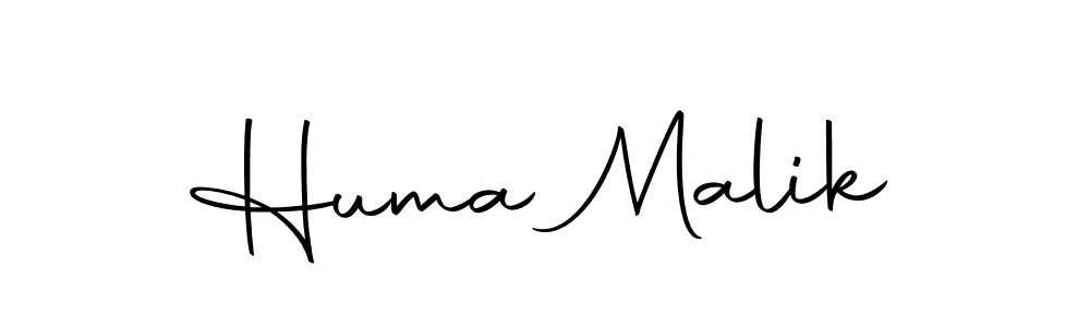 Make a beautiful signature design for name Huma Malik. With this signature (Autography-DOLnW) style, you can create a handwritten signature for free. Huma Malik signature style 10 images and pictures png