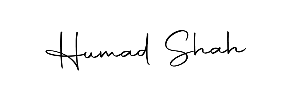 How to make Humad Shah name signature. Use Autography-DOLnW style for creating short signs online. This is the latest handwritten sign. Humad Shah signature style 10 images and pictures png