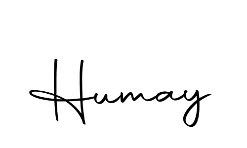 You should practise on your own different ways (Autography-DOLnW) to write your name (Humay) in signature. don't let someone else do it for you. Humay signature style 10 images and pictures png