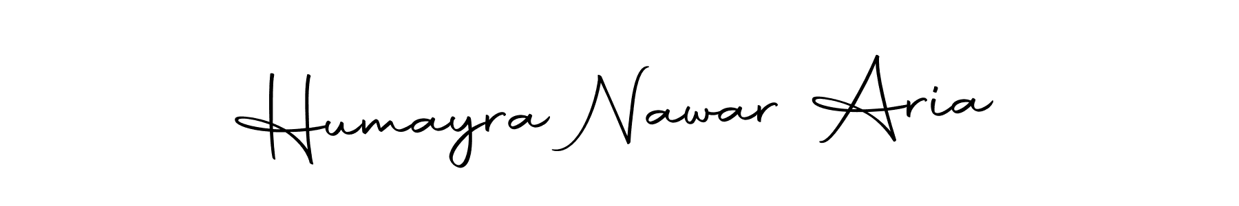 Use a signature maker to create a handwritten signature online. With this signature software, you can design (Autography-DOLnW) your own signature for name Humayra Nawar Aria. Humayra Nawar Aria signature style 10 images and pictures png