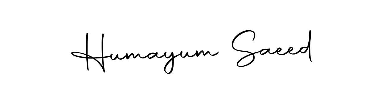 How to make Humayum Saeed signature? Autography-DOLnW is a professional autograph style. Create handwritten signature for Humayum Saeed name. Humayum Saeed signature style 10 images and pictures png