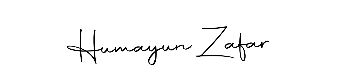 Make a beautiful signature design for name Humayun Zafar. With this signature (Autography-DOLnW) style, you can create a handwritten signature for free. Humayun Zafar signature style 10 images and pictures png