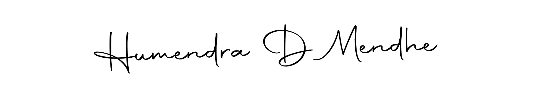 The best way (Autography-DOLnW) to make a short signature is to pick only two or three words in your name. The name Humendra D Mendhe include a total of six letters. For converting this name. Humendra D Mendhe signature style 10 images and pictures png