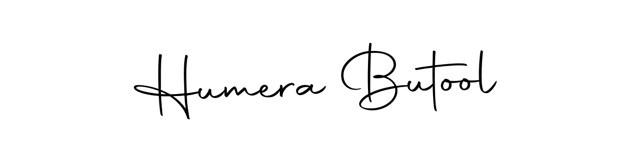 Humera Butool stylish signature style. Best Handwritten Sign (Autography-DOLnW) for my name. Handwritten Signature Collection Ideas for my name Humera Butool. Humera Butool signature style 10 images and pictures png