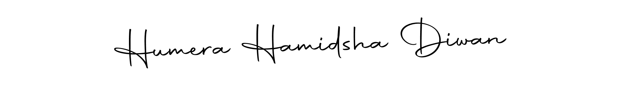 The best way (Autography-DOLnW) to make a short signature is to pick only two or three words in your name. The name Humera Hamidsha Diwan include a total of six letters. For converting this name. Humera Hamidsha Diwan signature style 10 images and pictures png