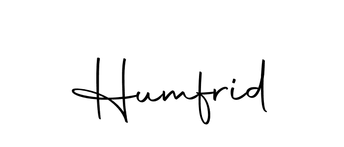 Use a signature maker to create a handwritten signature online. With this signature software, you can design (Autography-DOLnW) your own signature for name Humfrid. Humfrid signature style 10 images and pictures png