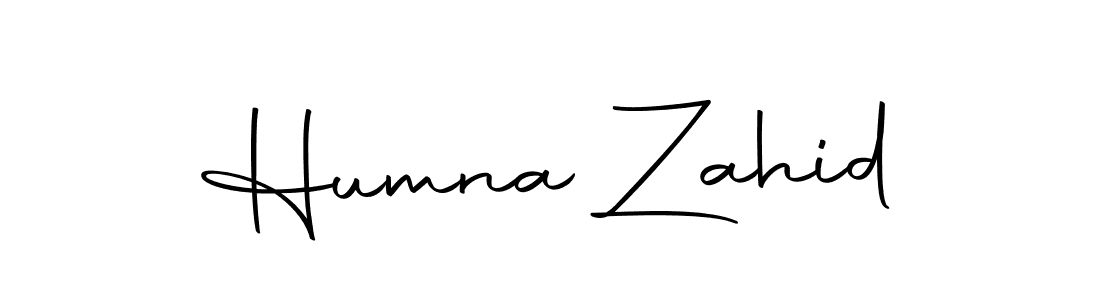 Use a signature maker to create a handwritten signature online. With this signature software, you can design (Autography-DOLnW) your own signature for name Humna Zahid. Humna Zahid signature style 10 images and pictures png