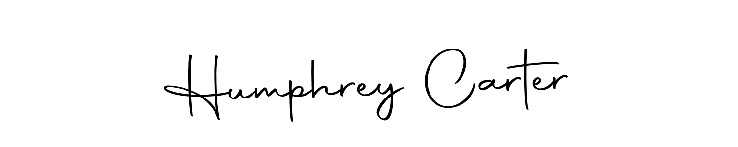 How to make Humphrey Carter name signature. Use Autography-DOLnW style for creating short signs online. This is the latest handwritten sign. Humphrey Carter signature style 10 images and pictures png