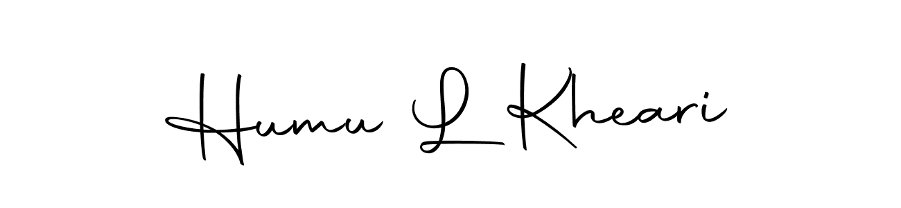 The best way (Autography-DOLnW) to make a short signature is to pick only two or three words in your name. The name Humu L Kheari include a total of six letters. For converting this name. Humu L Kheari signature style 10 images and pictures png