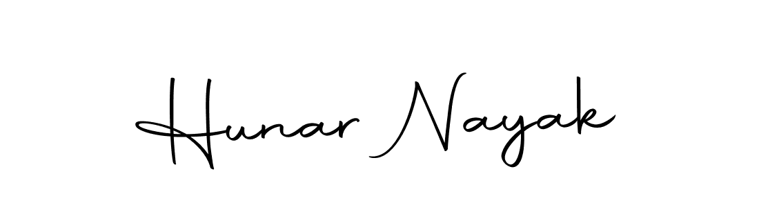 Also we have Hunar Nayak name is the best signature style. Create professional handwritten signature collection using Autography-DOLnW autograph style. Hunar Nayak signature style 10 images and pictures png