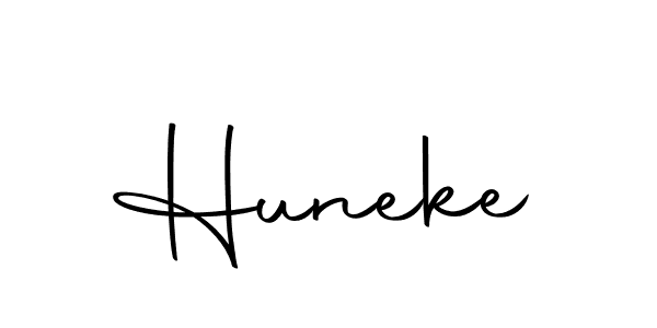 Make a beautiful signature design for name Huneke. With this signature (Autography-DOLnW) style, you can create a handwritten signature for free. Huneke signature style 10 images and pictures png