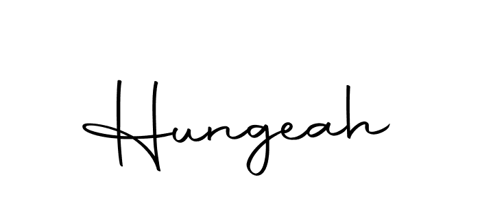 How to make Hungeah name signature. Use Autography-DOLnW style for creating short signs online. This is the latest handwritten sign. Hungeah signature style 10 images and pictures png