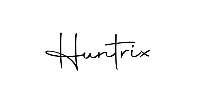 Create a beautiful signature design for name Huntrix. With this signature (Autography-DOLnW) fonts, you can make a handwritten signature for free. Huntrix signature style 10 images and pictures png