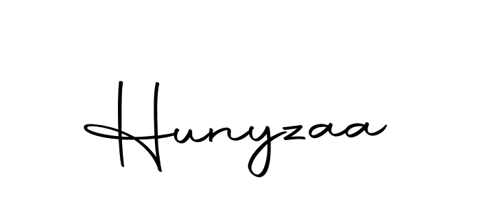 Hunyzaa stylish signature style. Best Handwritten Sign (Autography-DOLnW) for my name. Handwritten Signature Collection Ideas for my name Hunyzaa. Hunyzaa signature style 10 images and pictures png