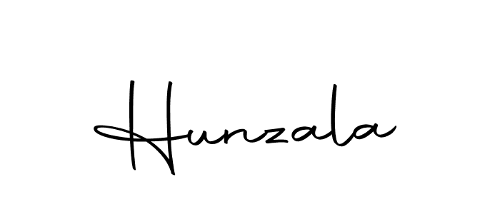 Hunzala stylish signature style. Best Handwritten Sign (Autography-DOLnW) for my name. Handwritten Signature Collection Ideas for my name Hunzala. Hunzala signature style 10 images and pictures png