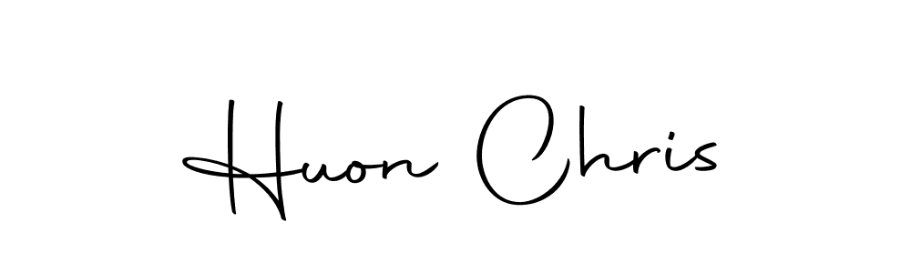 The best way (Autography-DOLnW) to make a short signature is to pick only two or three words in your name. The name Huon Chris include a total of six letters. For converting this name. Huon Chris signature style 10 images and pictures png