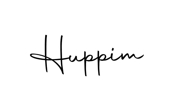 Use a signature maker to create a handwritten signature online. With this signature software, you can design (Autography-DOLnW) your own signature for name Huppim. Huppim signature style 10 images and pictures png