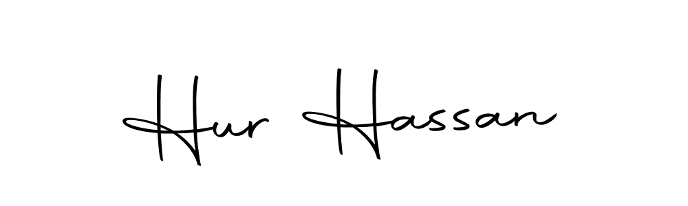 Design your own signature with our free online signature maker. With this signature software, you can create a handwritten (Autography-DOLnW) signature for name Hur Hassan. Hur Hassan signature style 10 images and pictures png